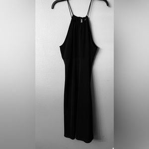 NY & Company Ladies Black Halter Dress. Size 10.